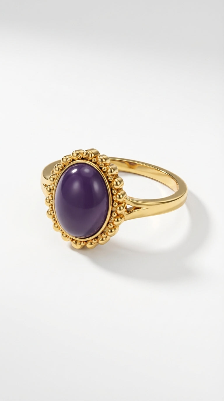 Nomad Amethyst Ring