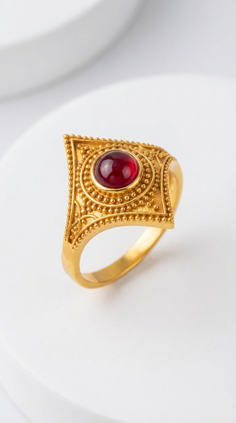 Nomad Crimson Yüzük