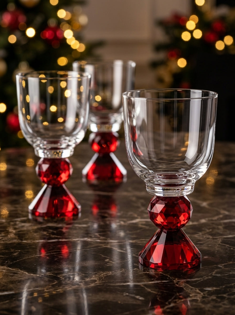 Ruby Ruby Lumi Coupe – New Year's Crystal Glass