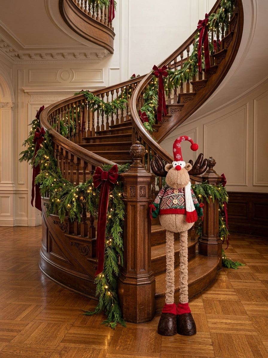 Rudolph Joy Teleskopik Bacaklı Dekoratif Yılbaşı Geyiği 120 CM