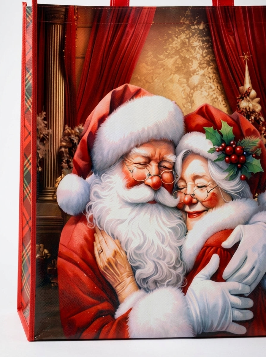 Christmas Love Noel Baba & Mrs. Claus Hediye Çantası