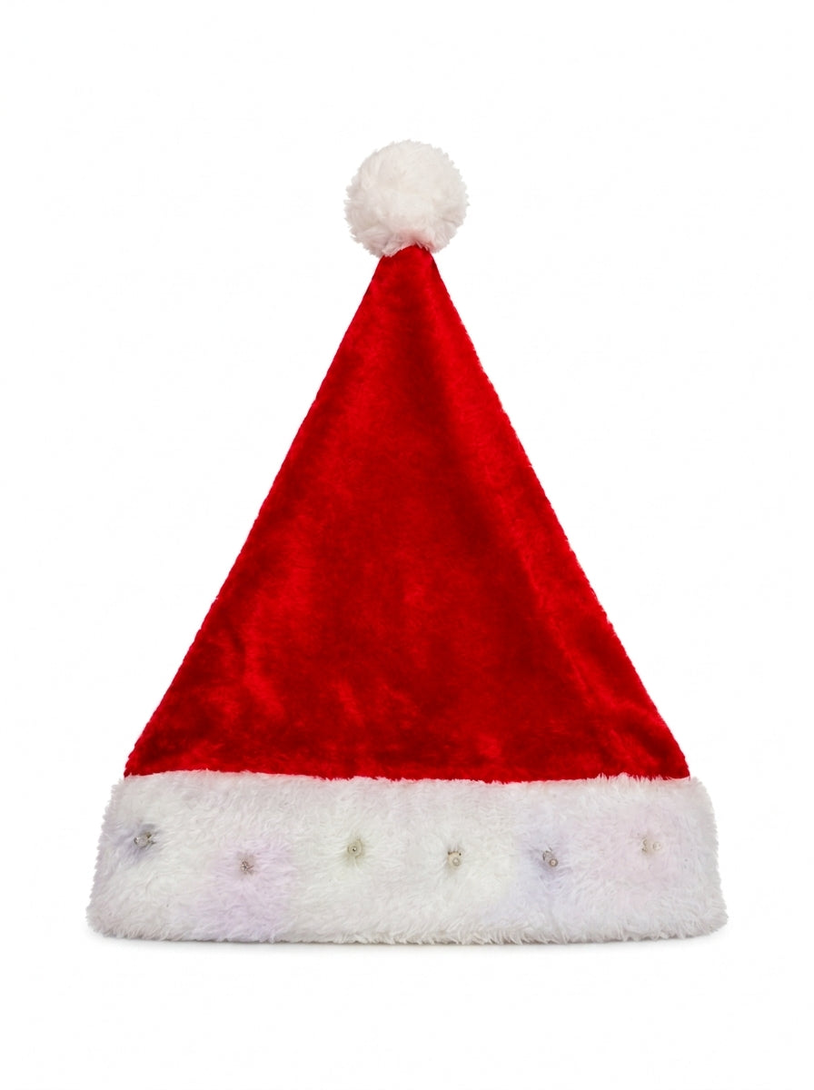 LED Işıklı Yılbaşı Noel Şapkası