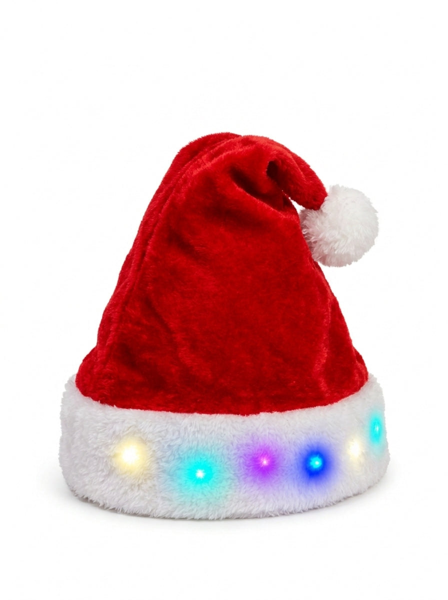 LED Işıklı Yılbaşı Noel Şapkası