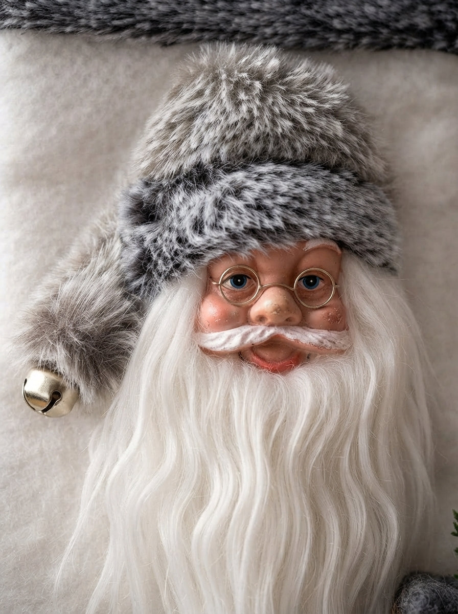Winter Santa 3D Dekoratif Yılbaşı Çorabı