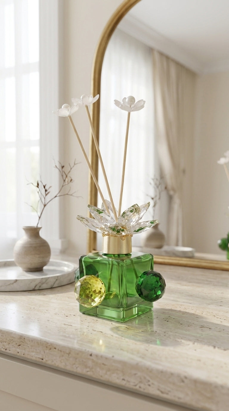 Kristal Koku Şişesi- Emerald