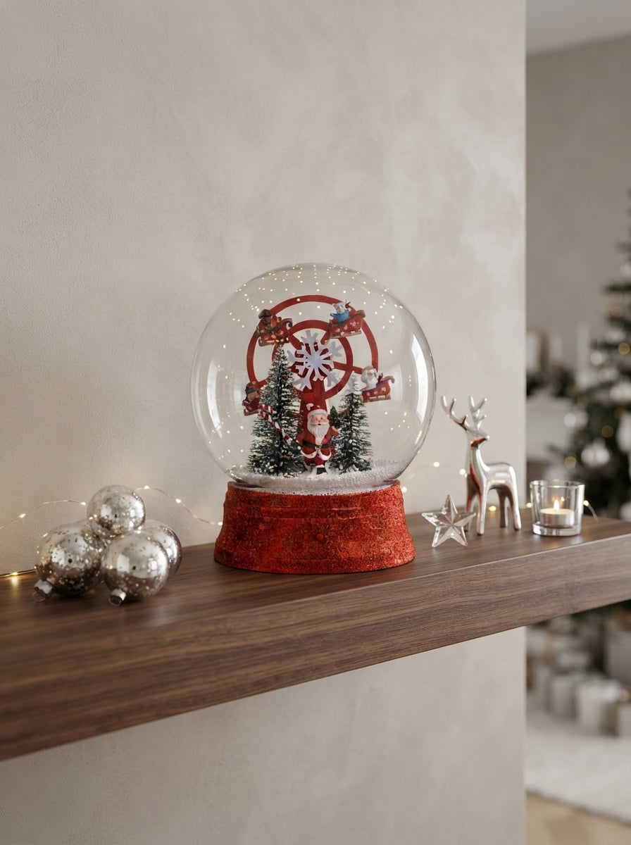 Christmas Carnival Işıklı & Müzikli Kar Küresi