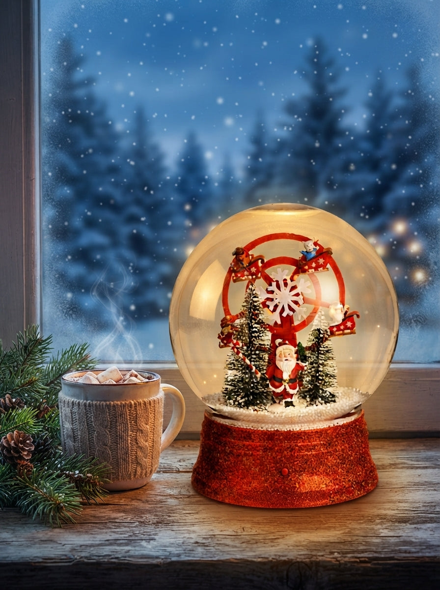 Christmas Carnival Işıklı & Müzikli Kar Küresi