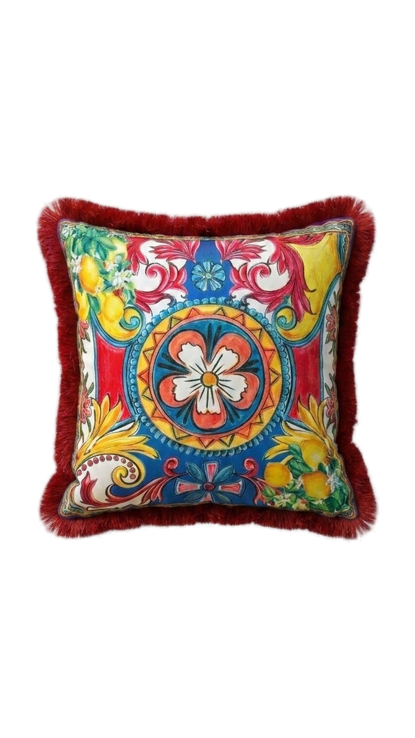Solea Clover Rouge Pillow