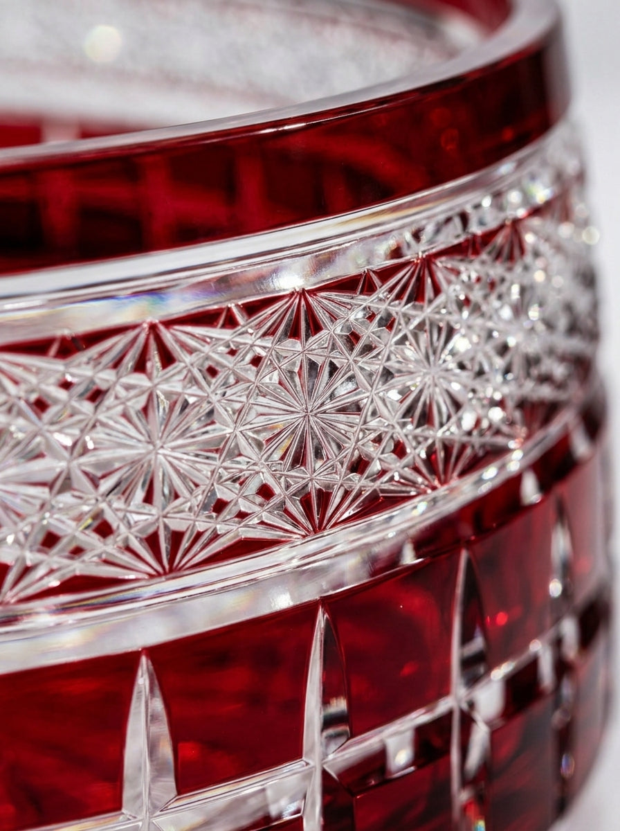 Ruby Étoile Yuvarlak Kristal Sunumluk