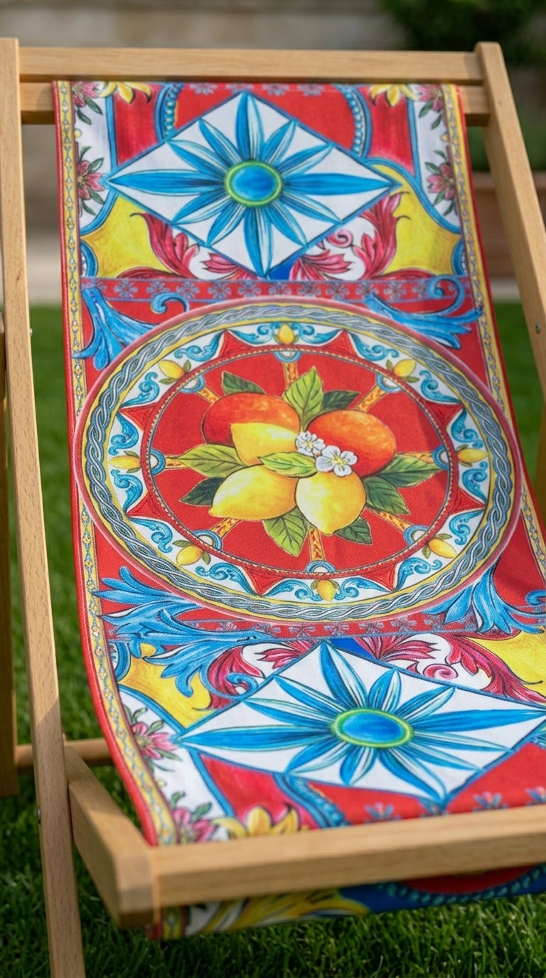 Solea Limoncello Rouge كرسي استلقاء