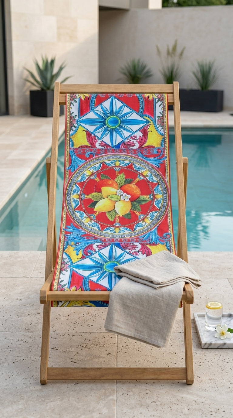 Solea Limoncello Rouge كرسي استلقاء