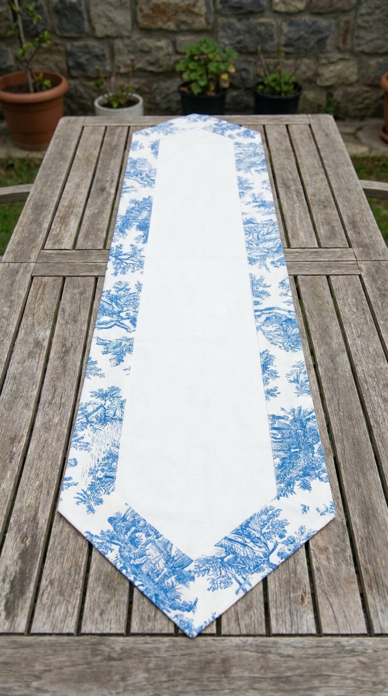 Toile Azure Panel Runner