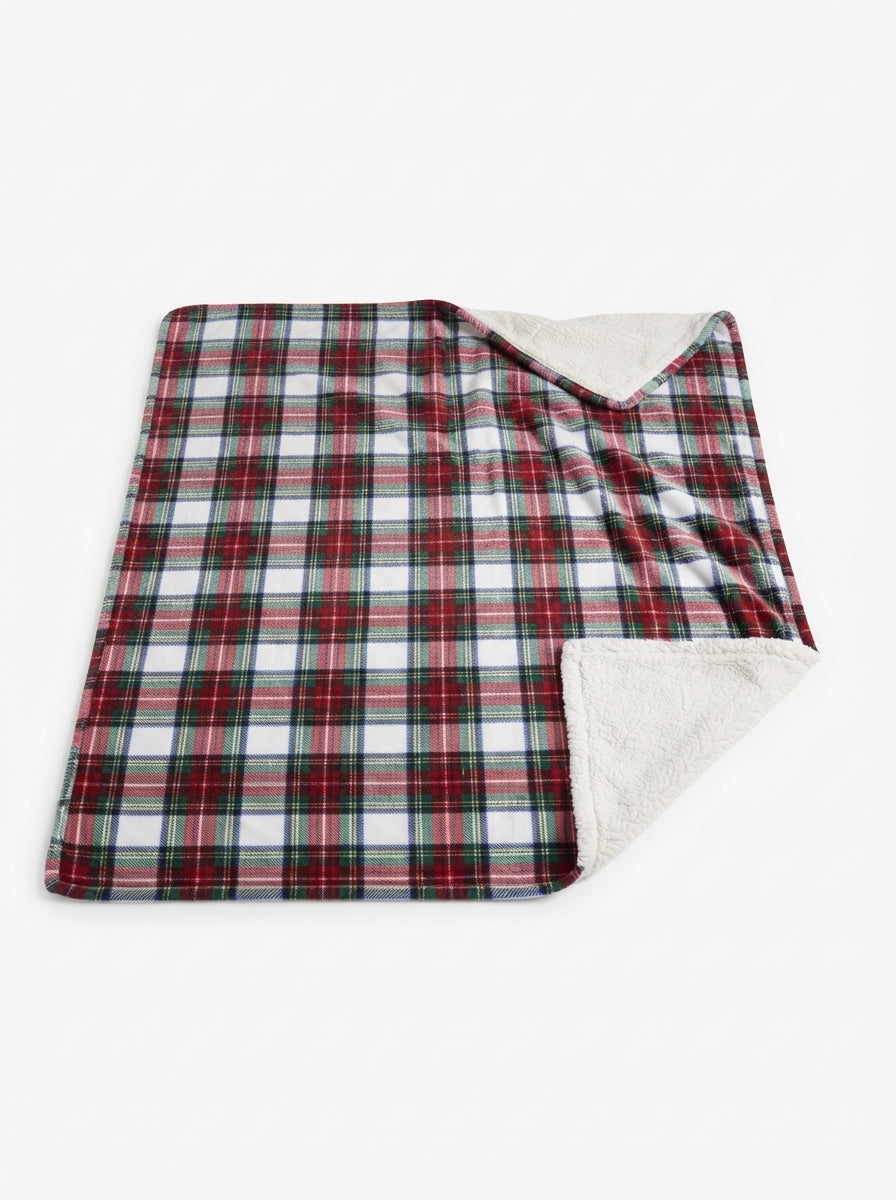 Winter Plaid Kürk Dokulu Battaniye 130 x 160 cm