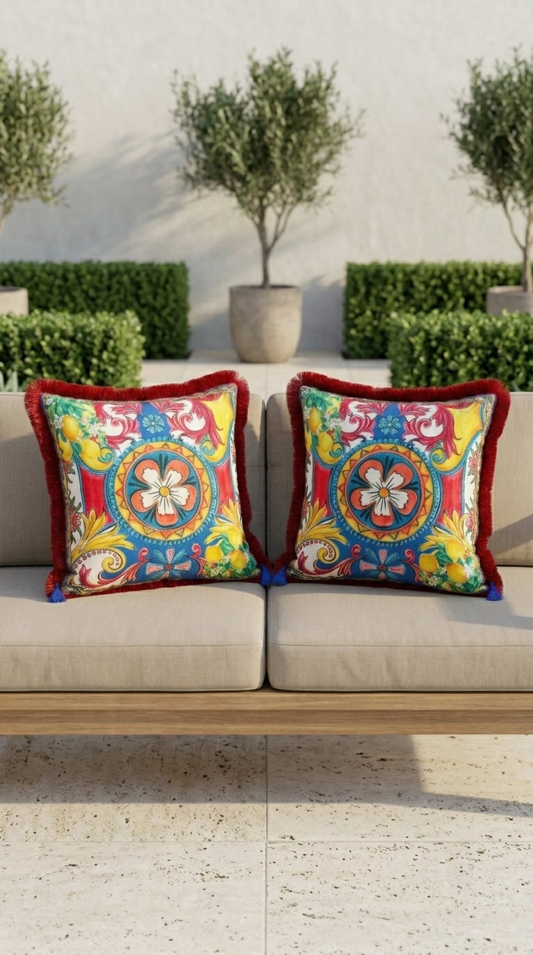 Solea Clover Rouge Kırlent