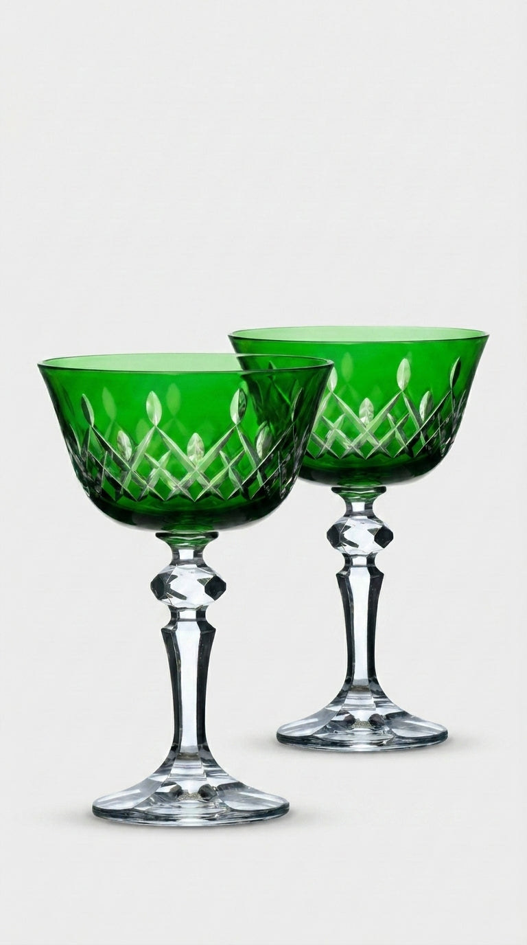 Celeste Coupe Kadehi- Emerald