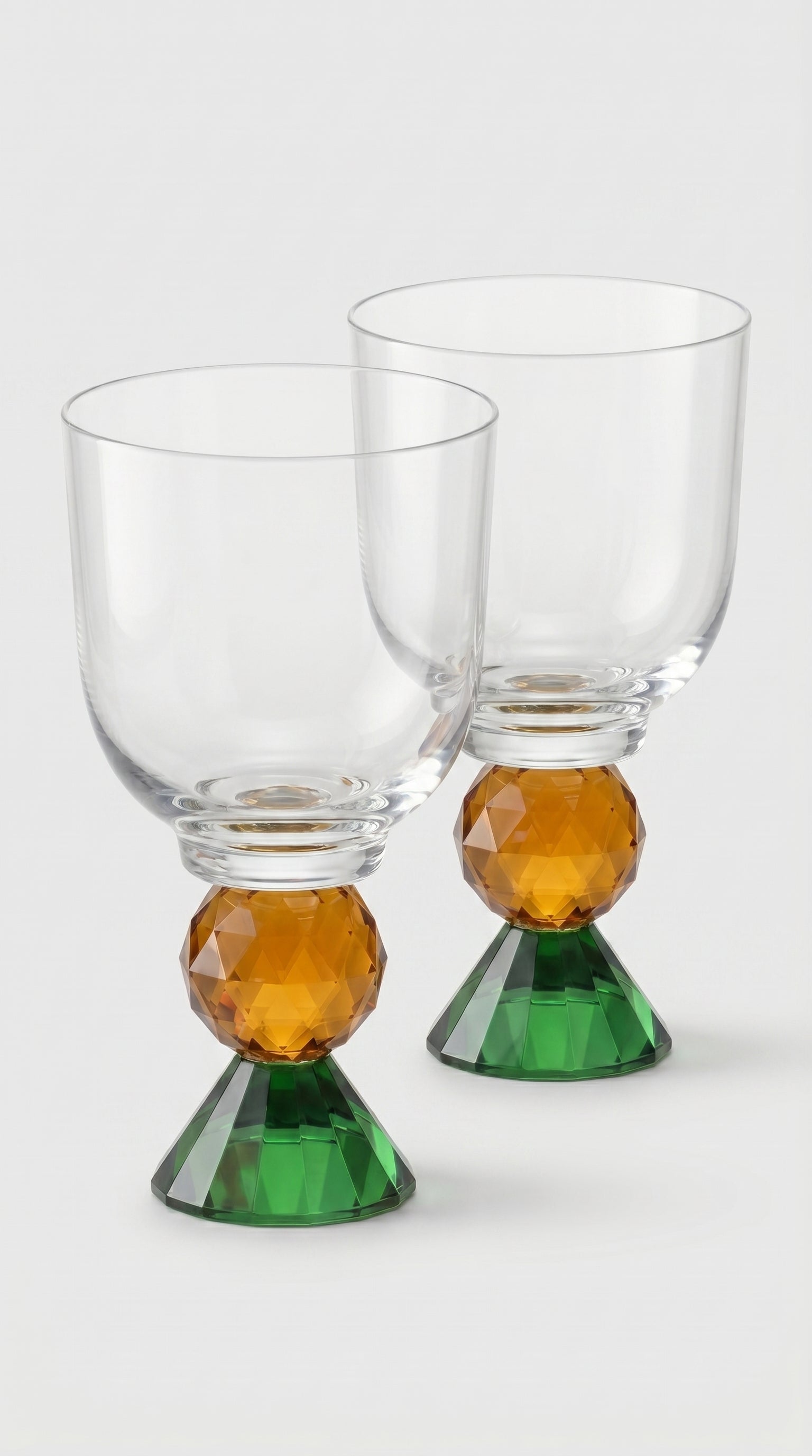 Lumi Kristal Kadeh - Amber