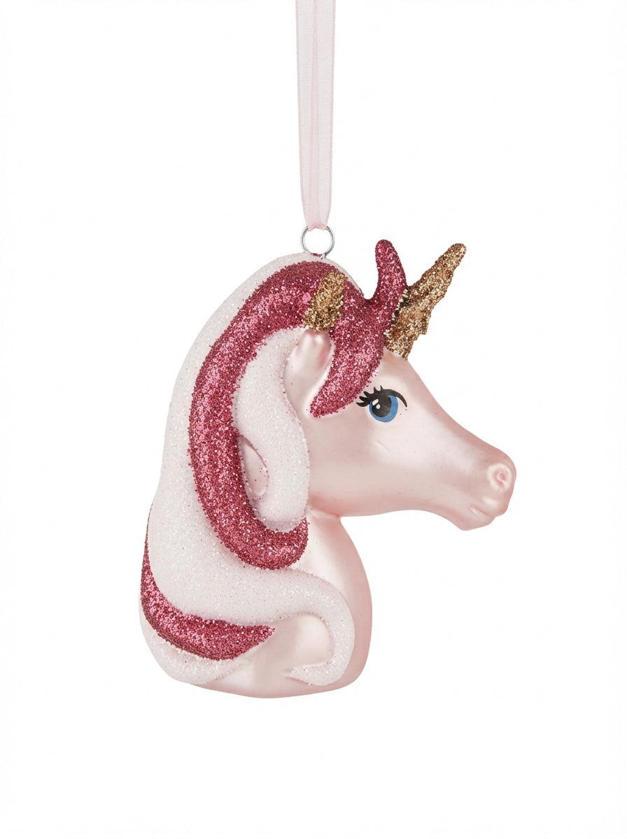 Blush Unicorn Yılbaşı Ağaç Süsü - 9 CM