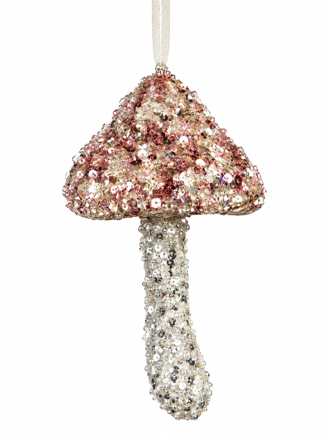 Crystal Forest Mushroom Kristal İşlemeli Yılbaşı Ağaç Süsü