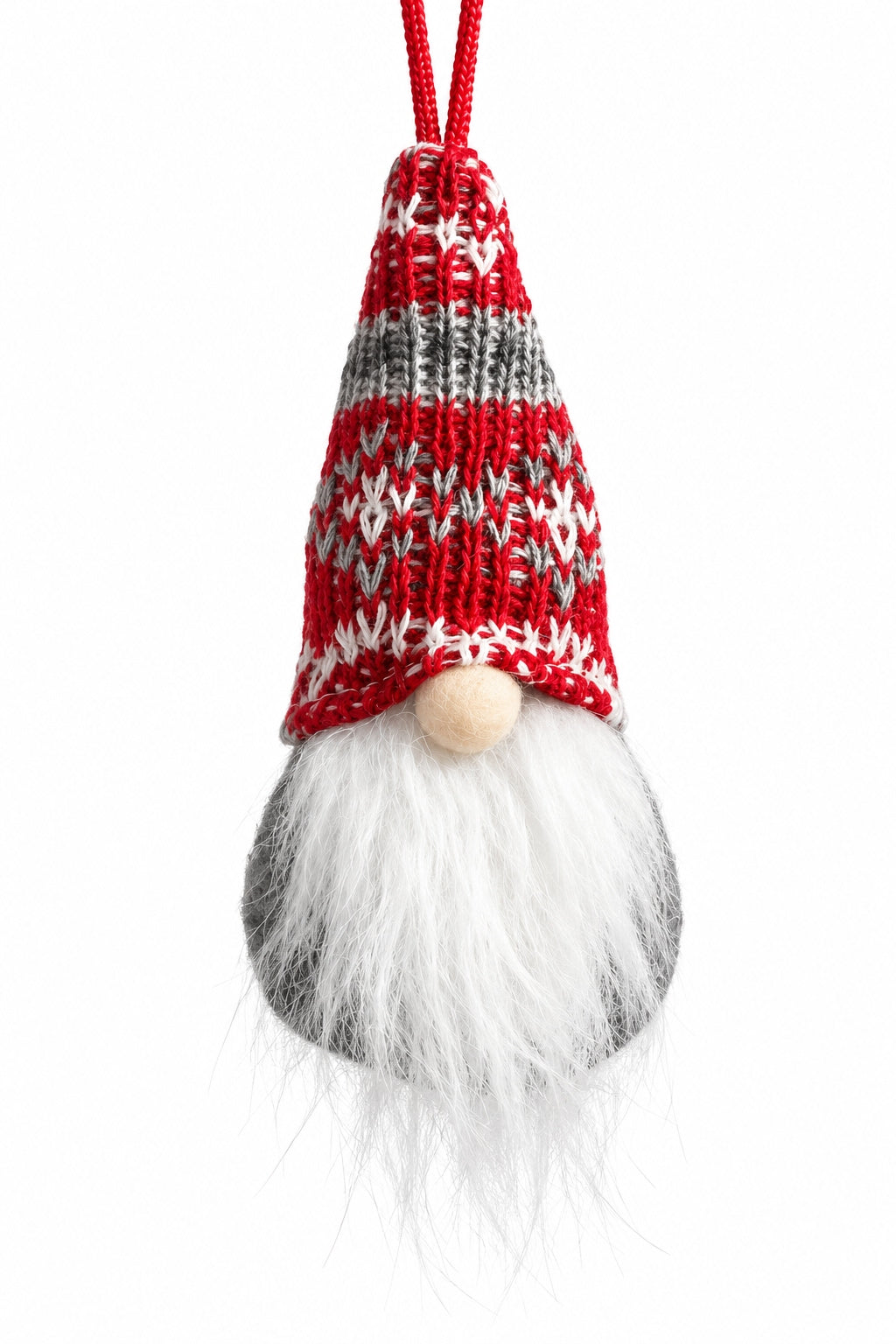 Nordic Knit Christmas Gnome Peluş Yılbaşı Ağaç Süsü