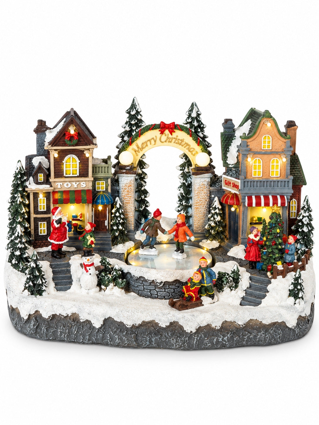 Christmas Ice Skating Village Işıklı &Hareketli Yılbaşı Köyü