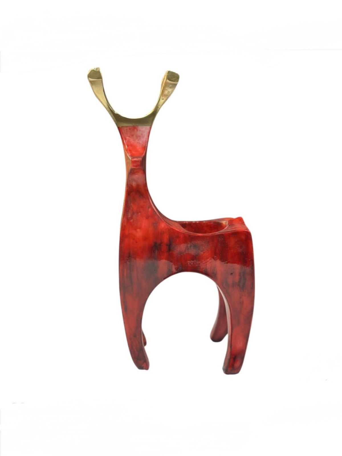 Noelle Geyik Tea Light Mumluk