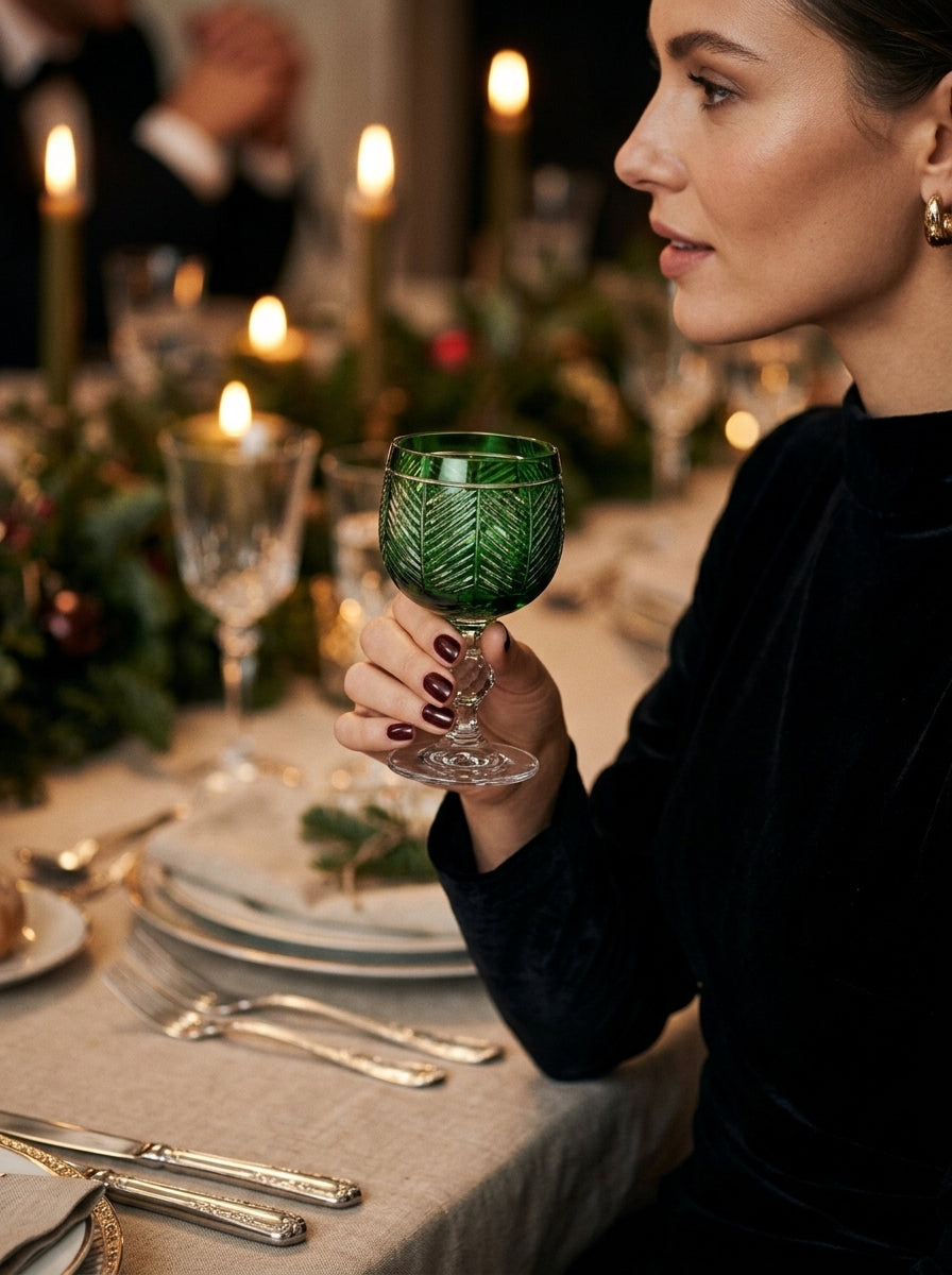 Vetro Crystal Emerald Mini Kadeh 150 cc