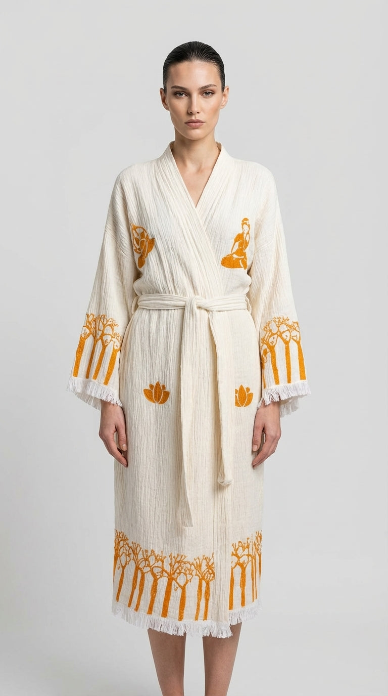 Serenity Buddha Kimono
