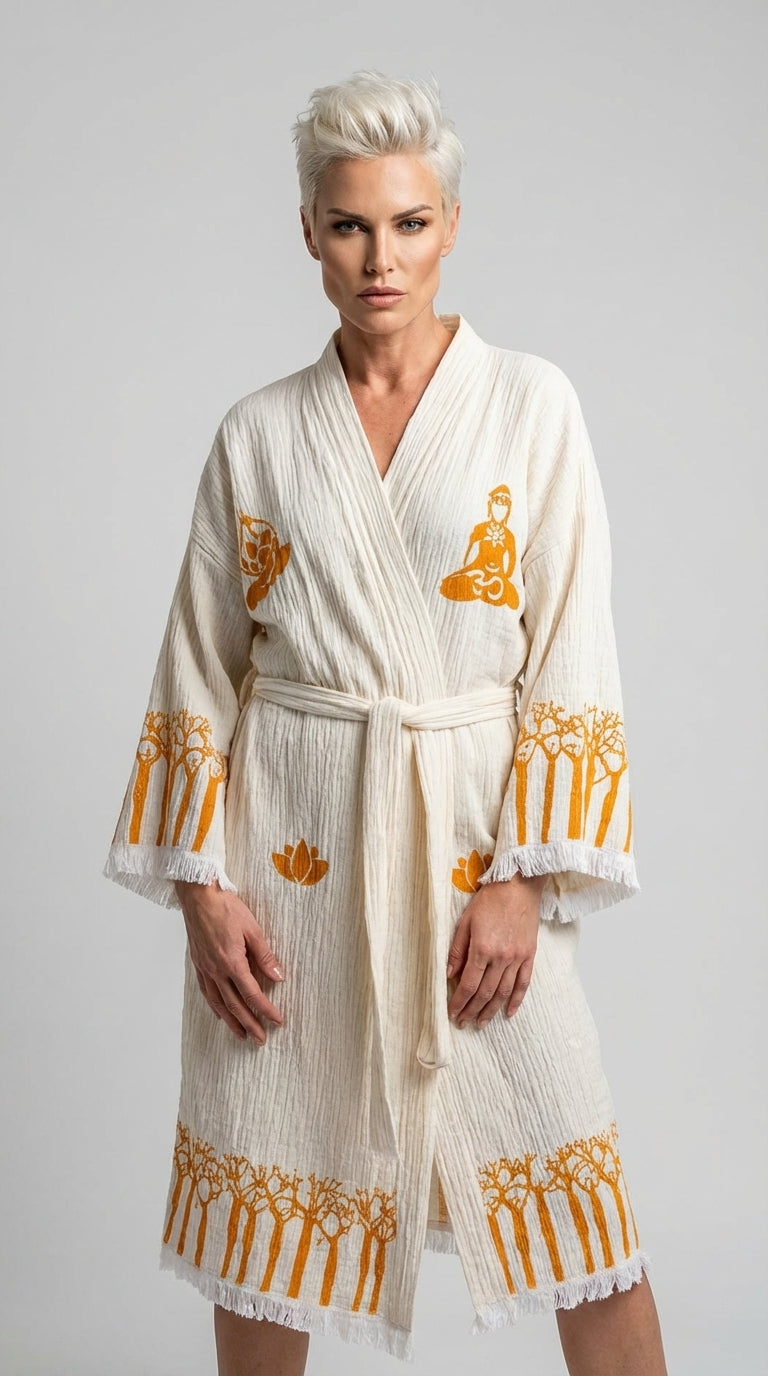Serenity Buddha Kimono