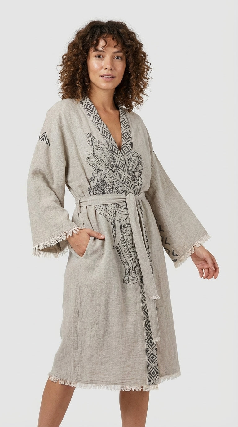 Gri Fil Kimono