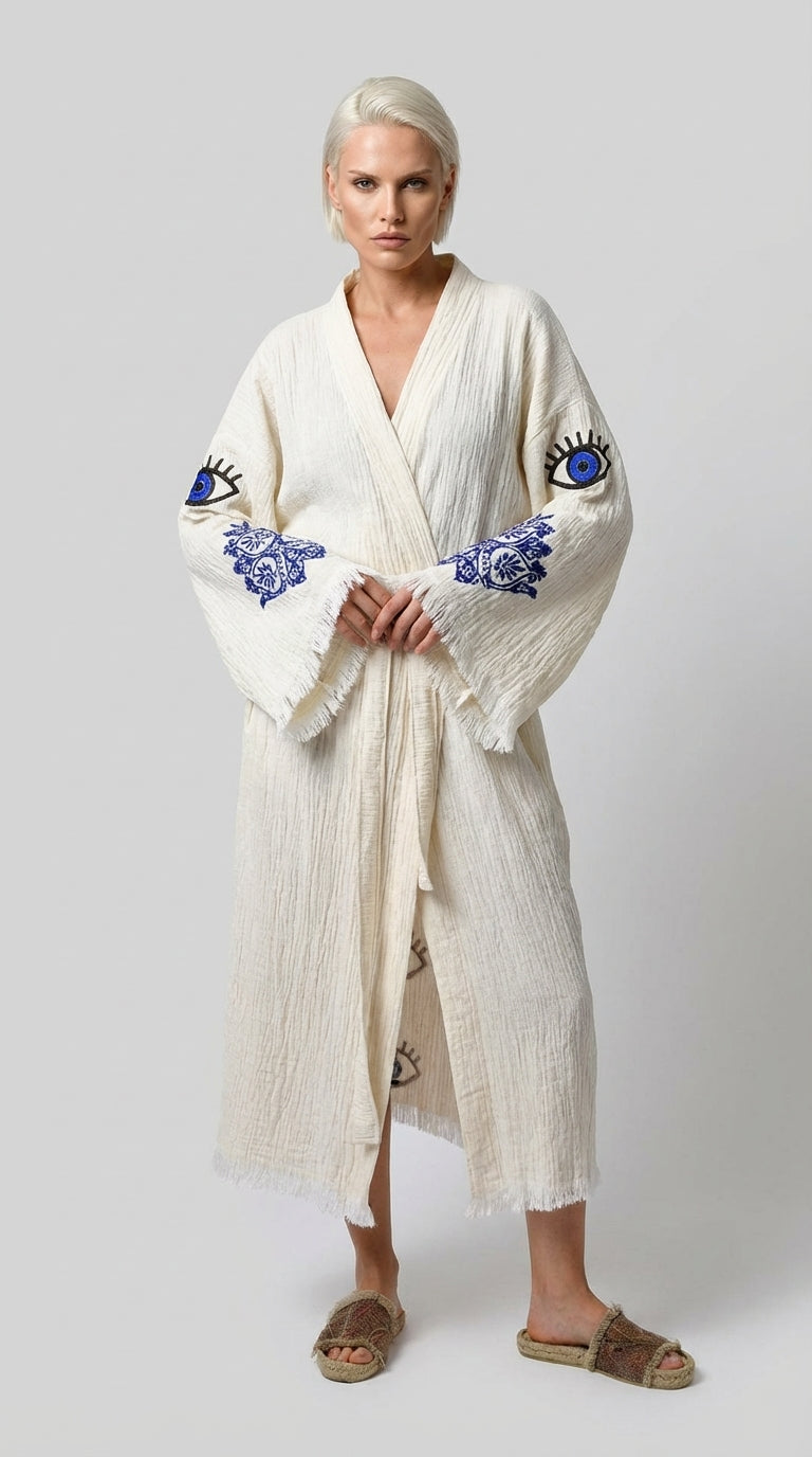 Natural Mystic Eye Kimono