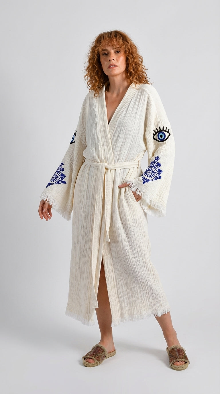Natural Mystic Eye Kimono
