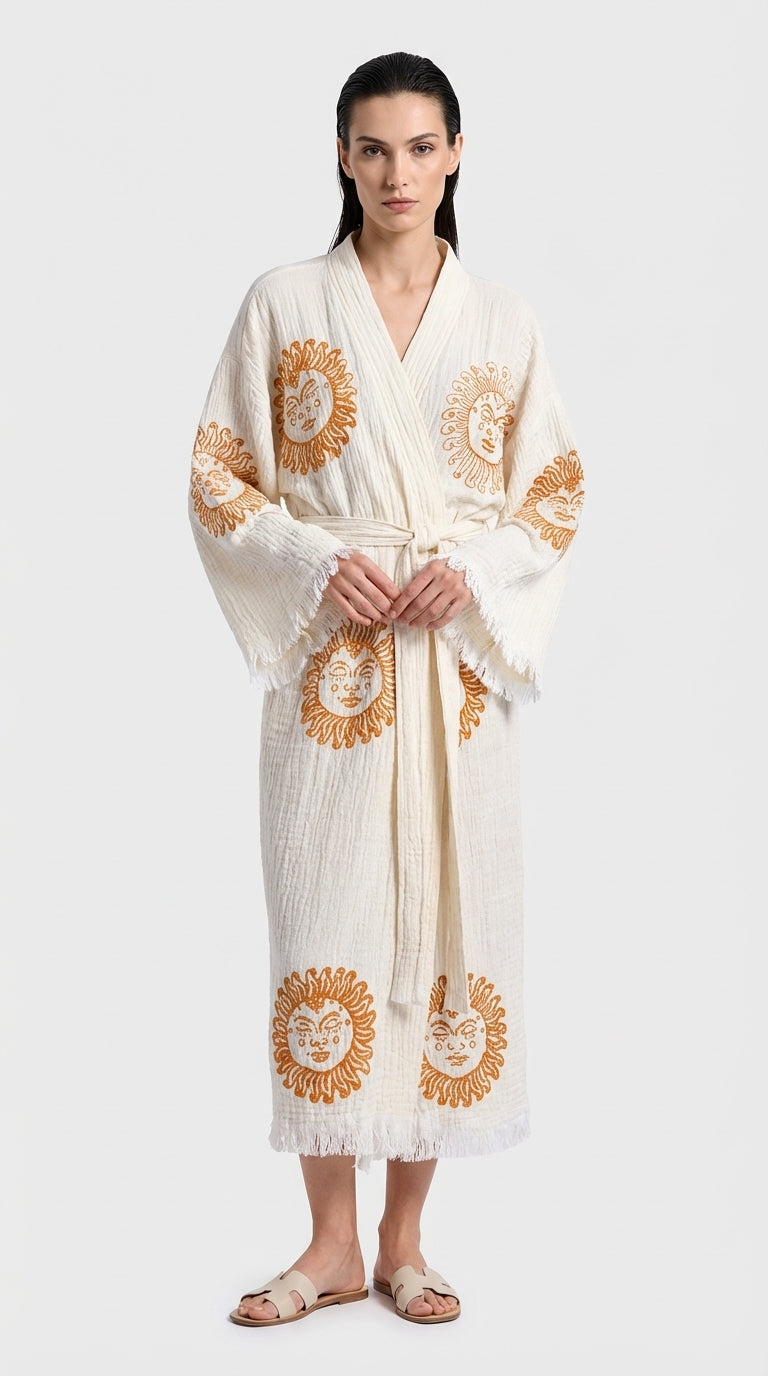 Solar Bloom Kimono