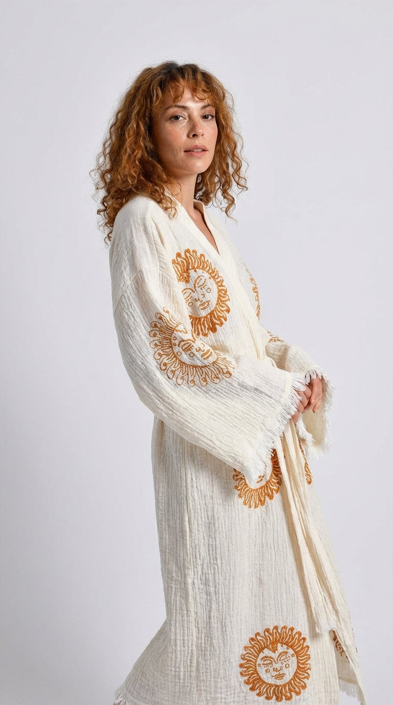 Solar Bloom Kimono