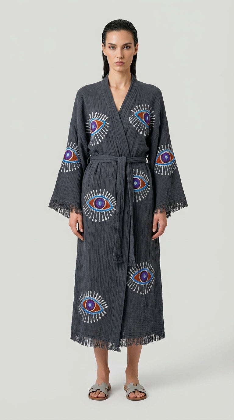 Anthracite VisionGuard Kimono