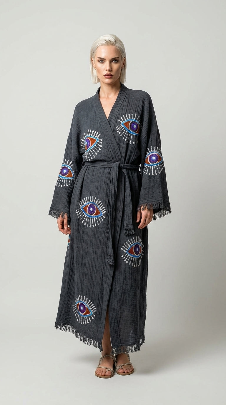 Anthracite VisionGuard Kimono