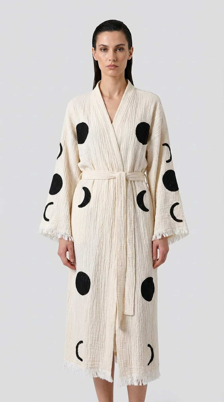 Full Moon Whisper Kimono