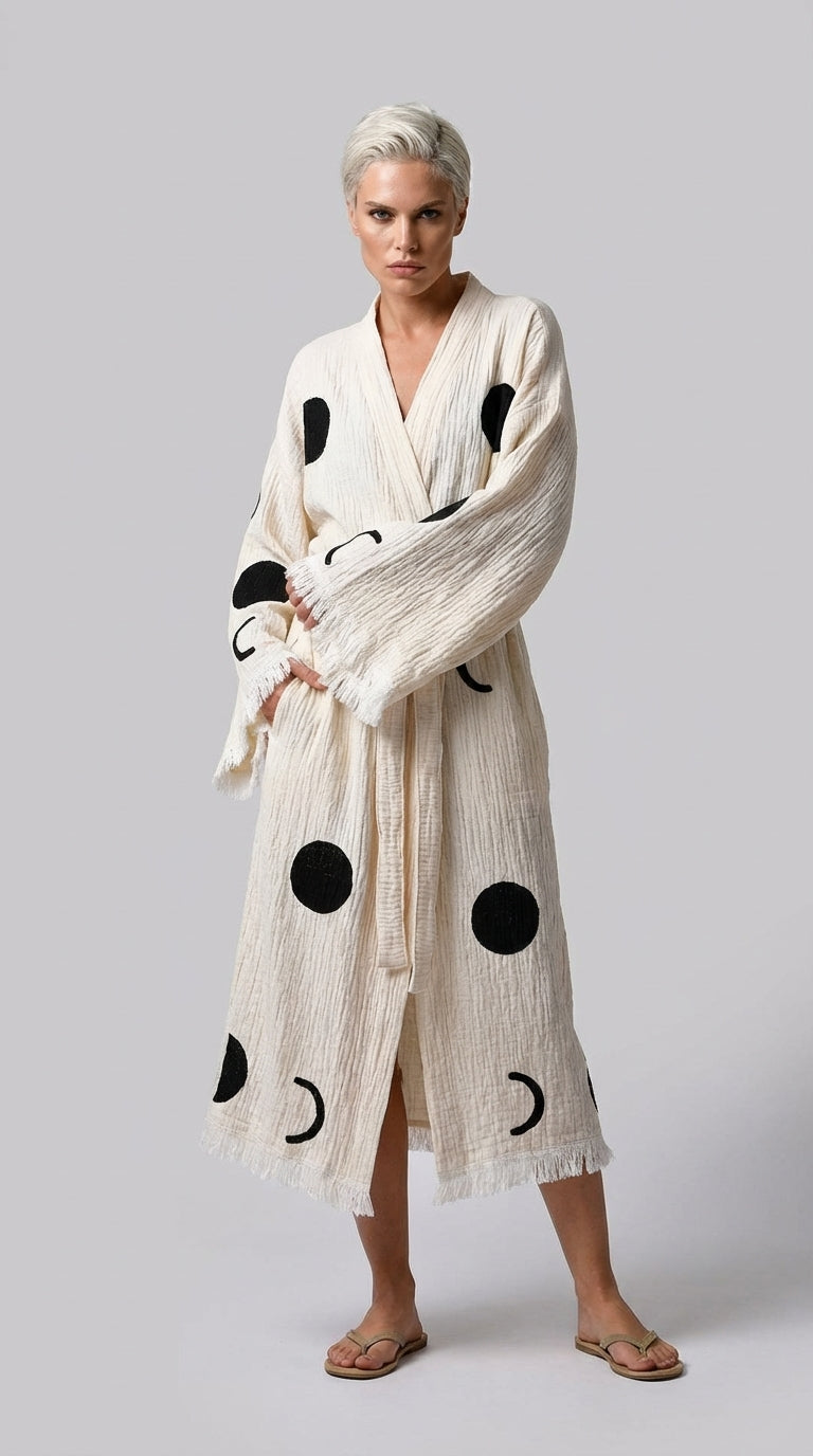 Full Moon Whisper Kimono