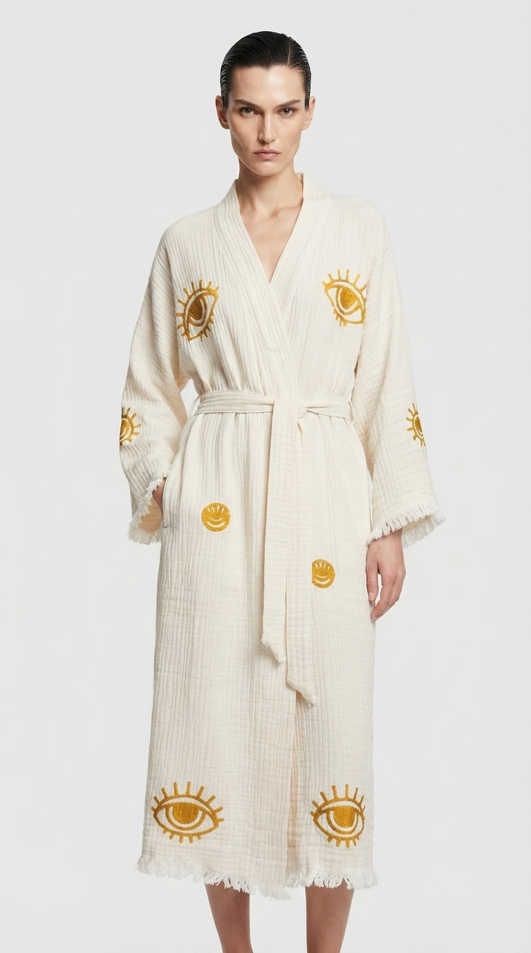 Natural Eclipse Kimono