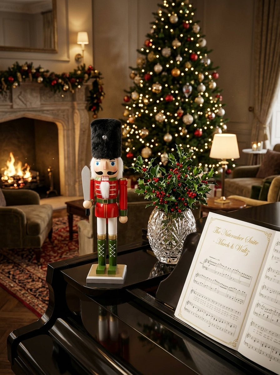 Royal Guardsman Ahşap Fındıkkıran Kurşun Asker - 50 CM