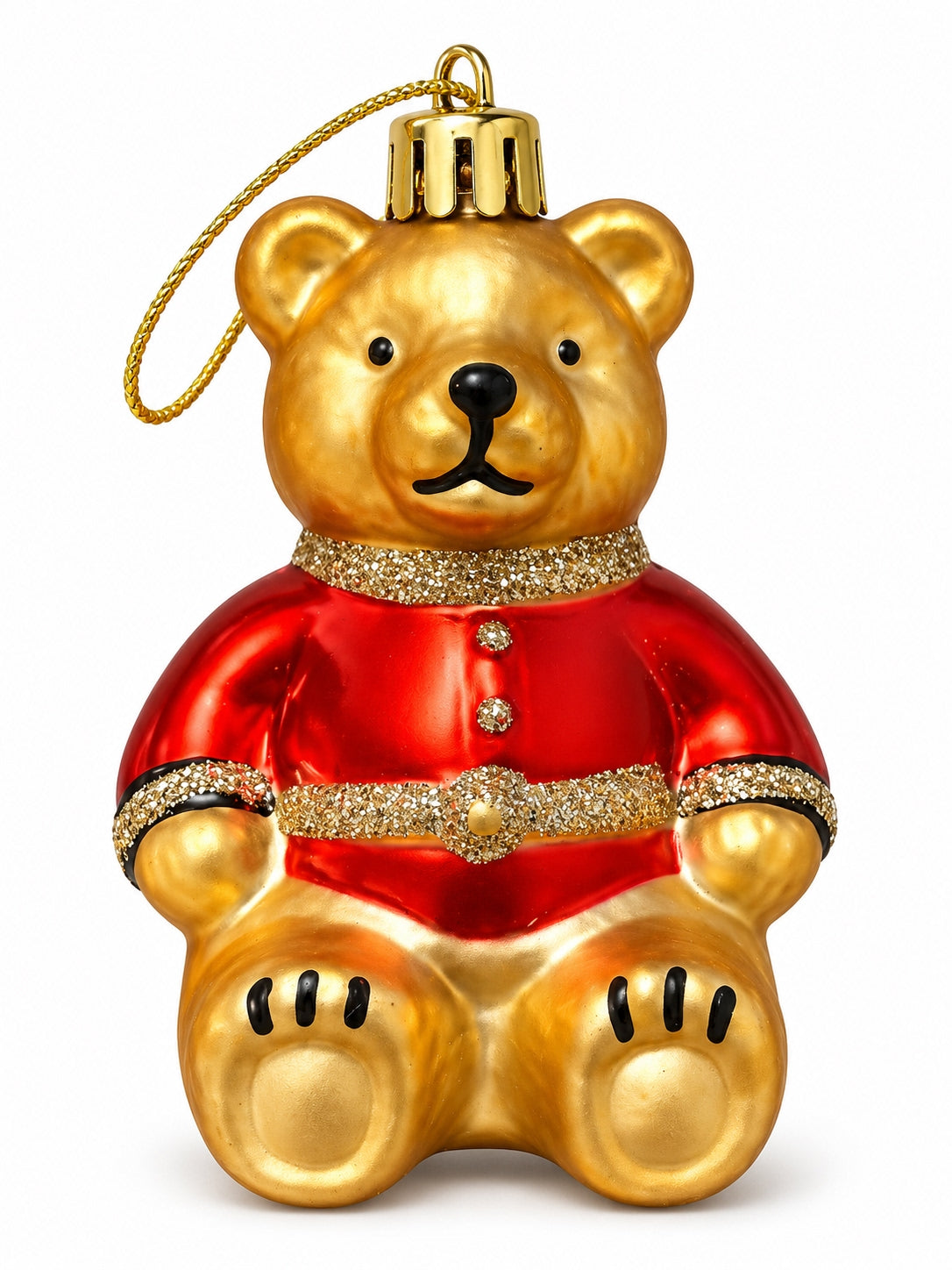 Golden Bear Noel Yılbaşı Ağaç Süsü - 10 CM