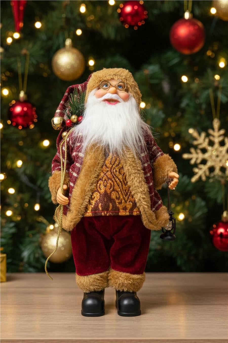 Noel Baba Figürü Koleksiyonu-30 cm