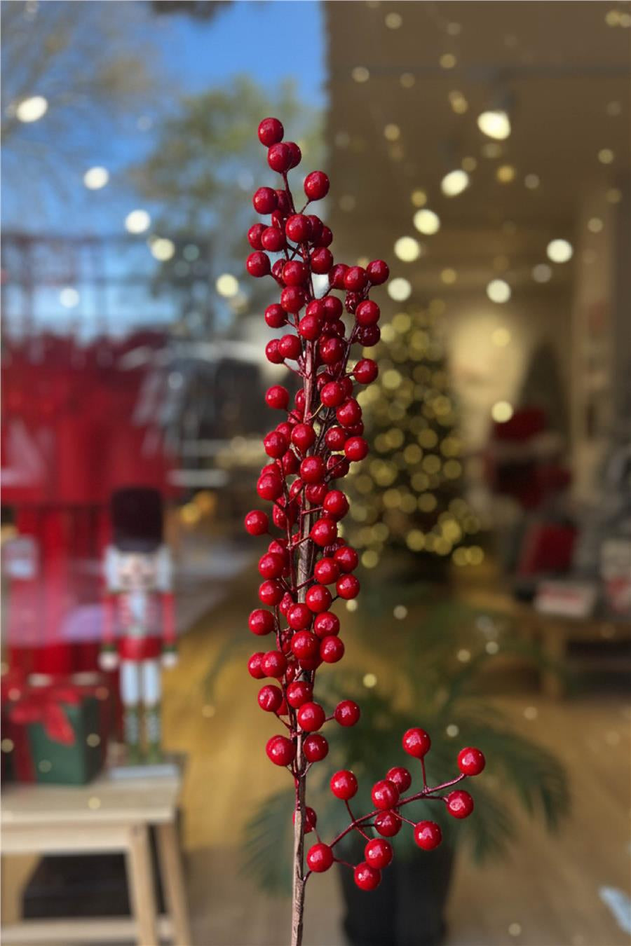 Yılbaşı Ağaç Süsleri Koleksiyonu-Kırmızı Kokina Ağaç Süsü