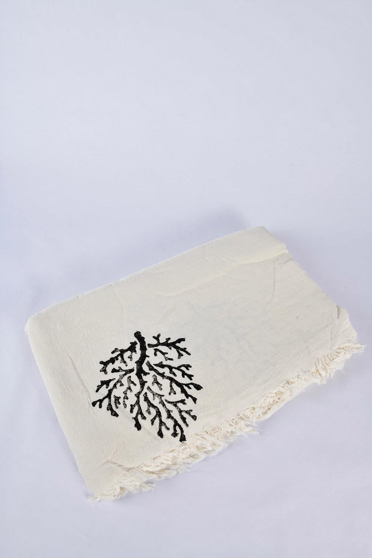 Tree of Life Black Print Multipurpose Cover