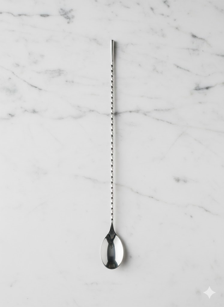 Long Handle Metal Cocktail Spoon