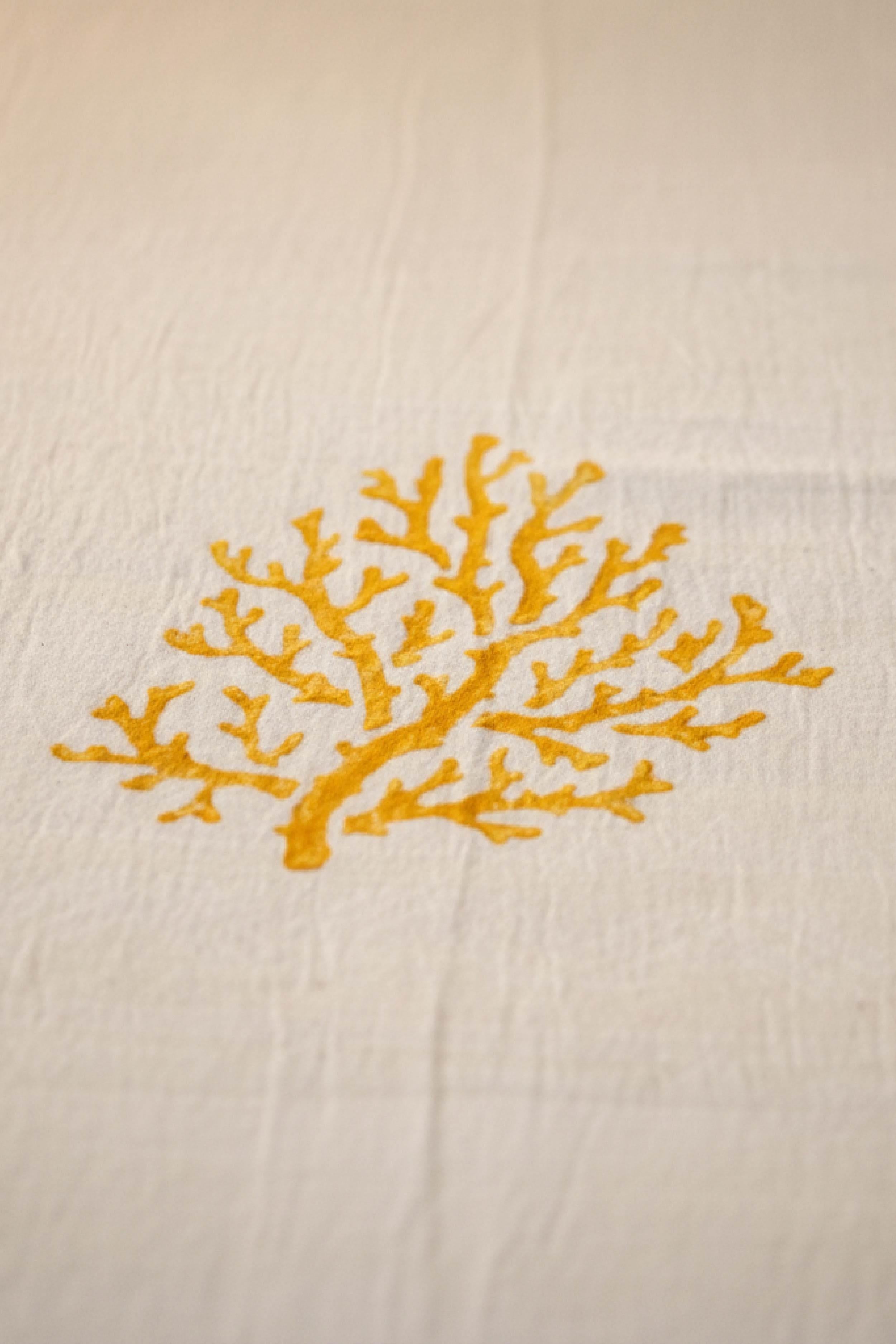 Tree of Life Yellow Print Multi-purpose Cover