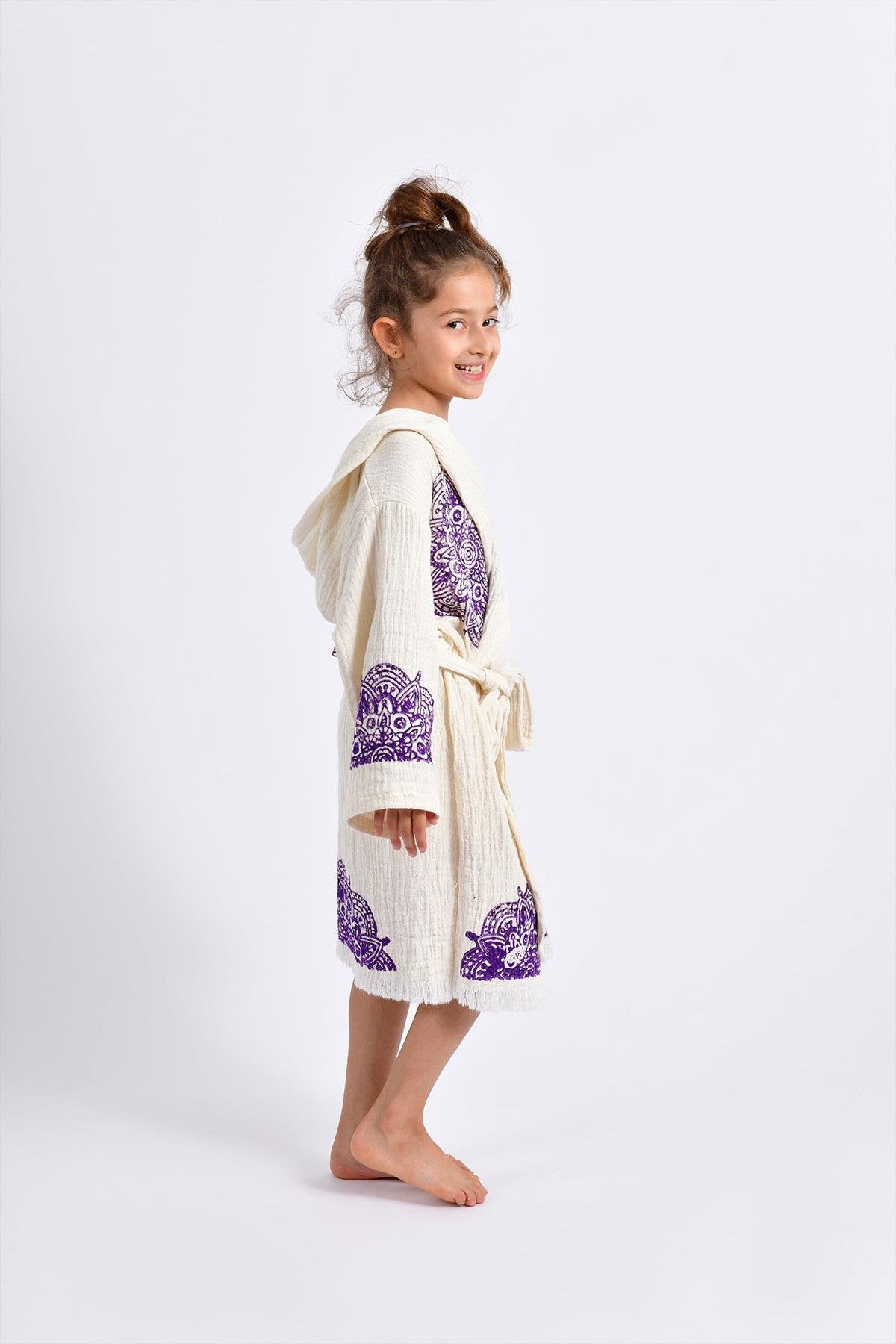 Mandala Drift Çocuk Kimono