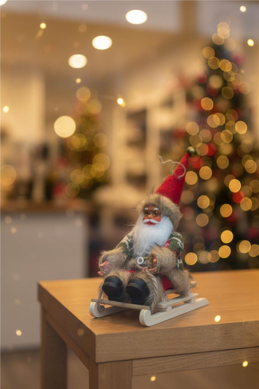Kayak Üzerinde Noel Baba