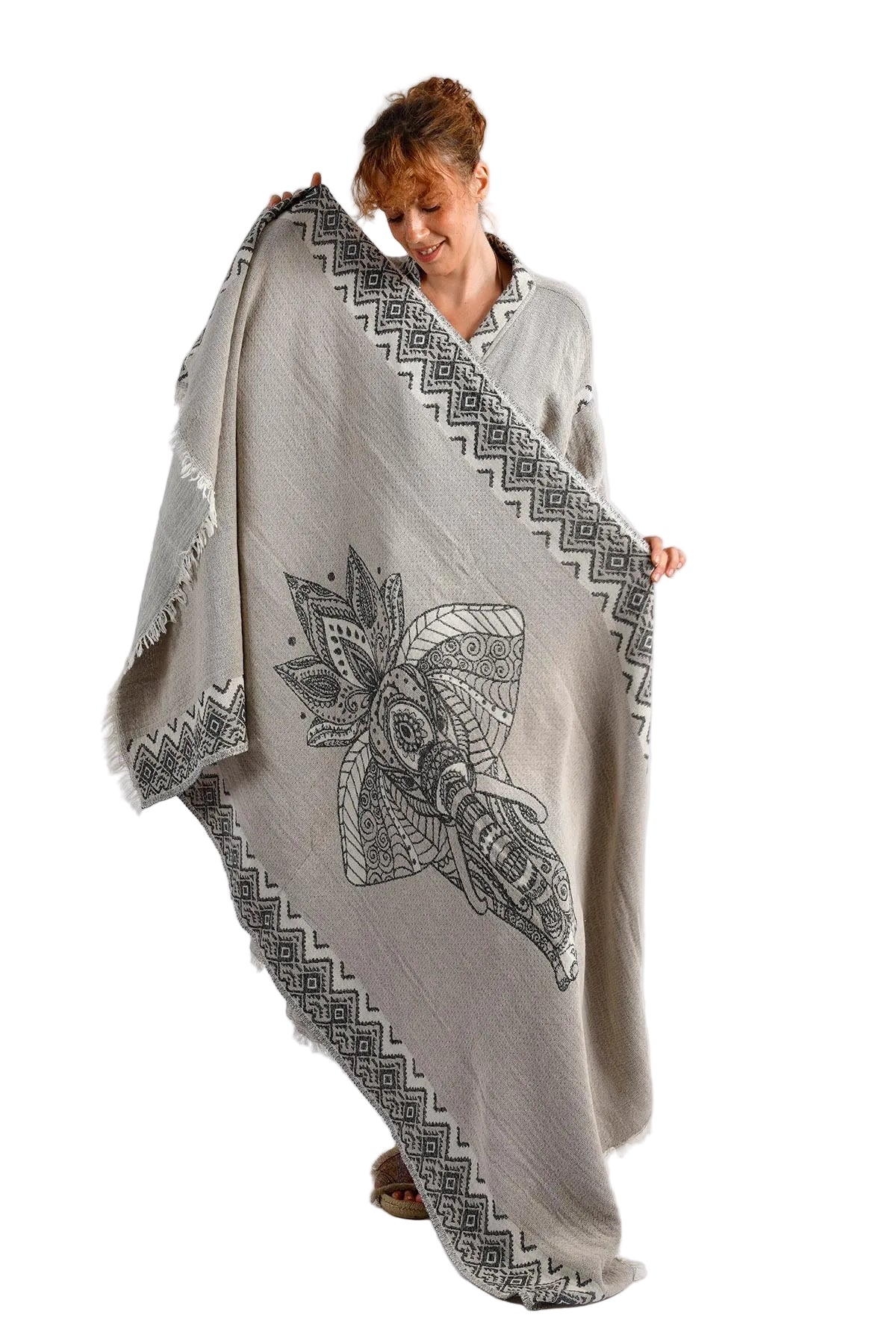 Grey Elephant Kimono & Peştemal Seti