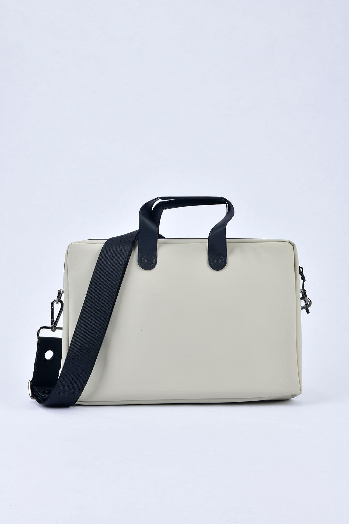 Sand Beige Align Laptop Bag