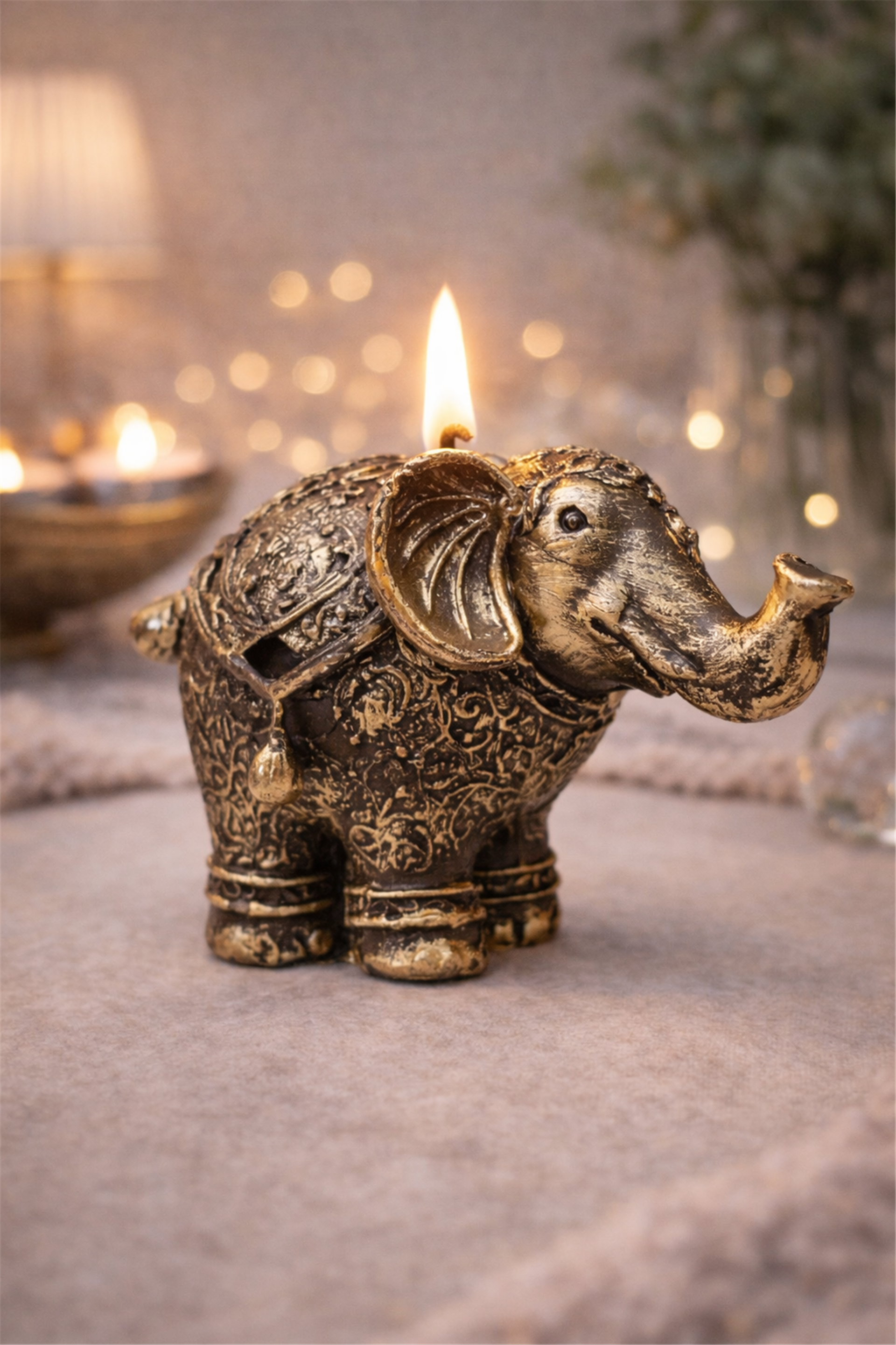 Fil Formlu Dekoratif Mum